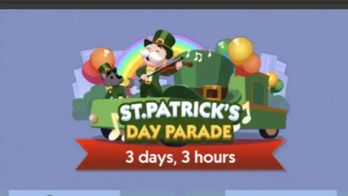 St Patricks Day Parade Monopoly Go Rewards List (March 15, 2025)